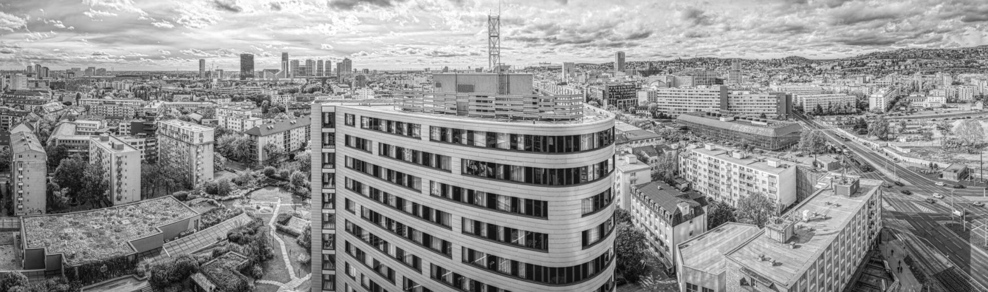 Bratislava from the OC Central